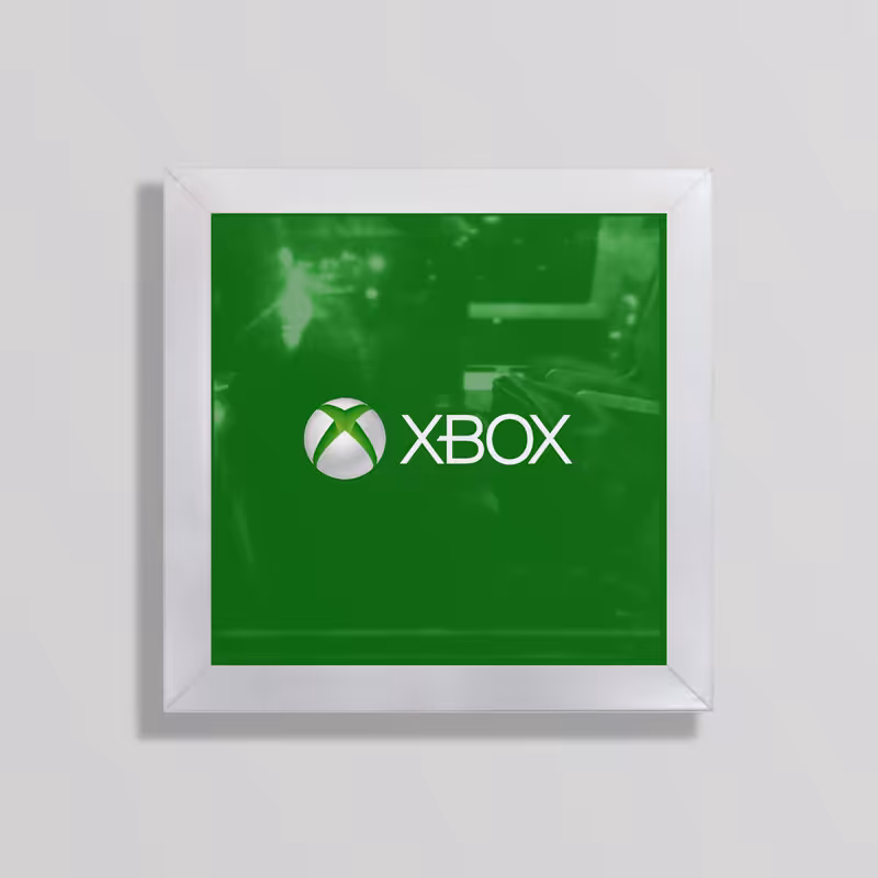 تابلو طرح xbox مدل Jm44 | دنیای قاب