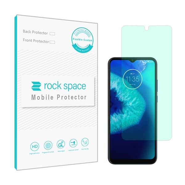 گلس موتورولا G8 Power Lite مدل نانو هیدروژل گرین لایت برند راک اسپیس کد S