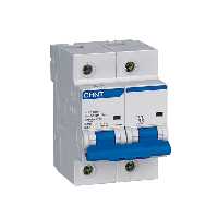 کلید مینیاتوری دوپل 25 آمپر چانت مدل NB7-B25-6K-2P