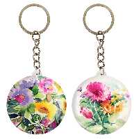 جاکلیدی خندالو مدل گل کد 54535457 مجموعه 2 عددی