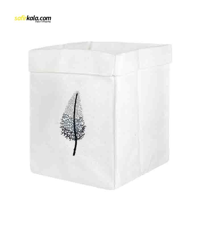 باکس نظم دهنده مدل مکعبی پارچه ای طرح سرو کد 03