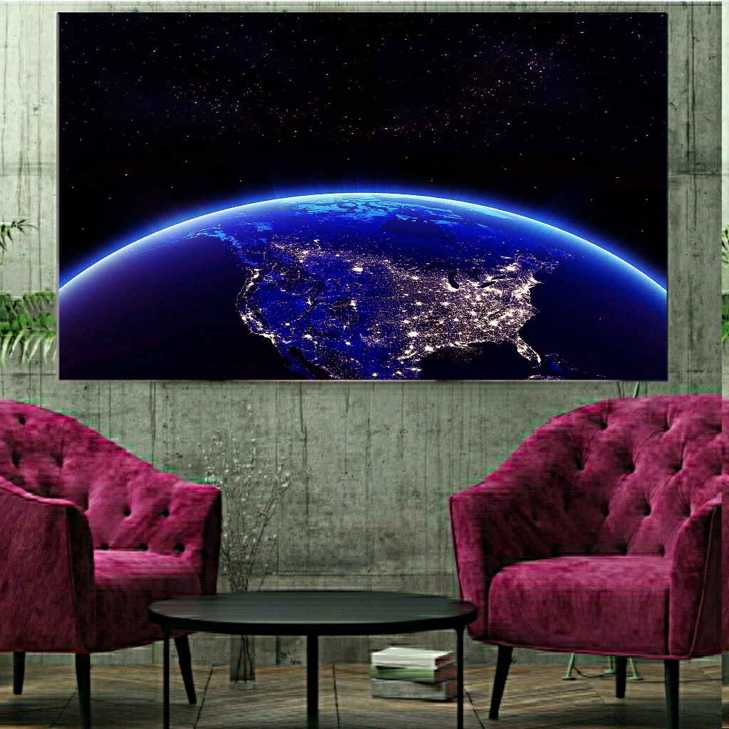 تابلو بوم طرح منظره کد28 BH