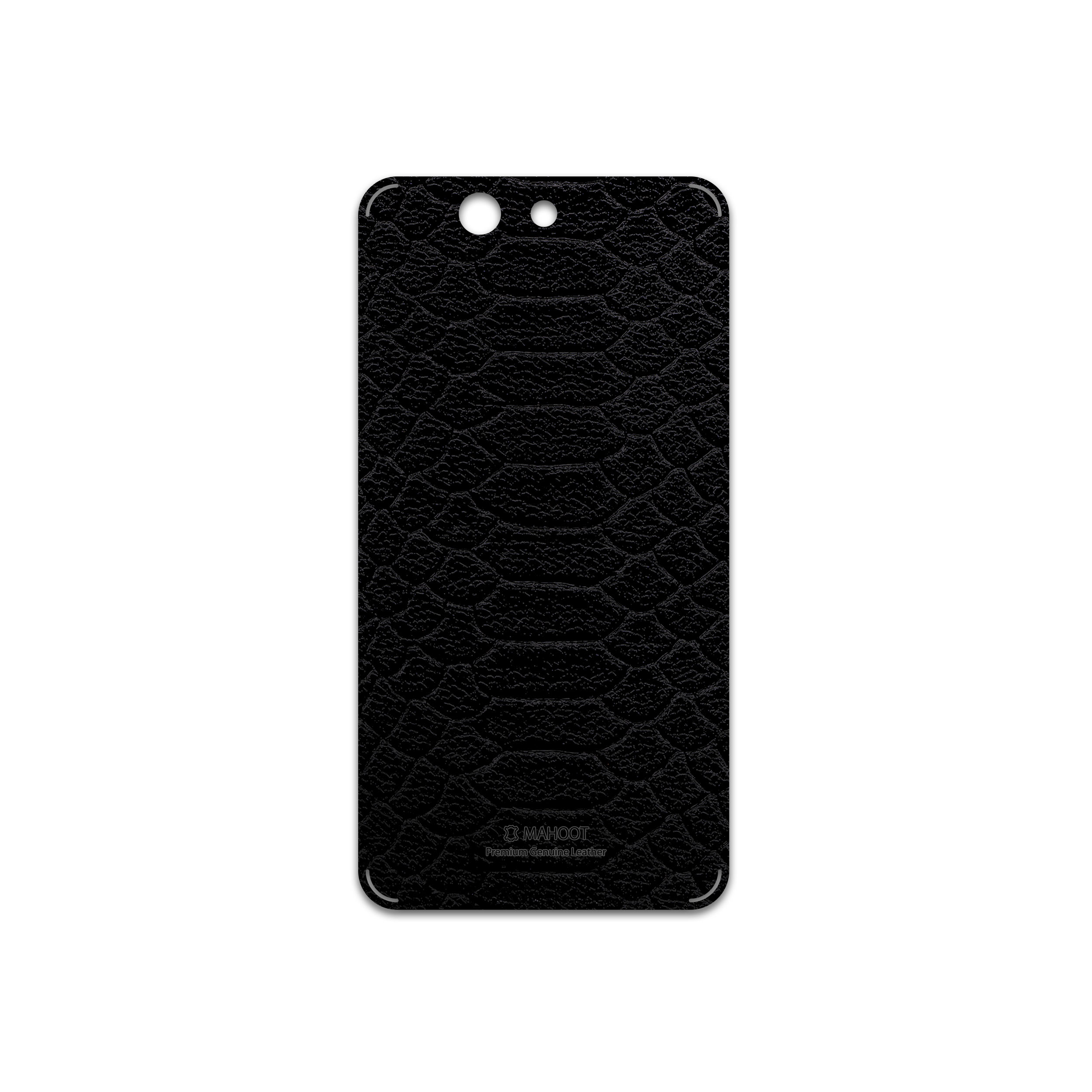 برچسب پوششی ماهوت مدل Black-Snake-Leather مناسب برای گوشی موبایل ایسوس PadFone Infinity