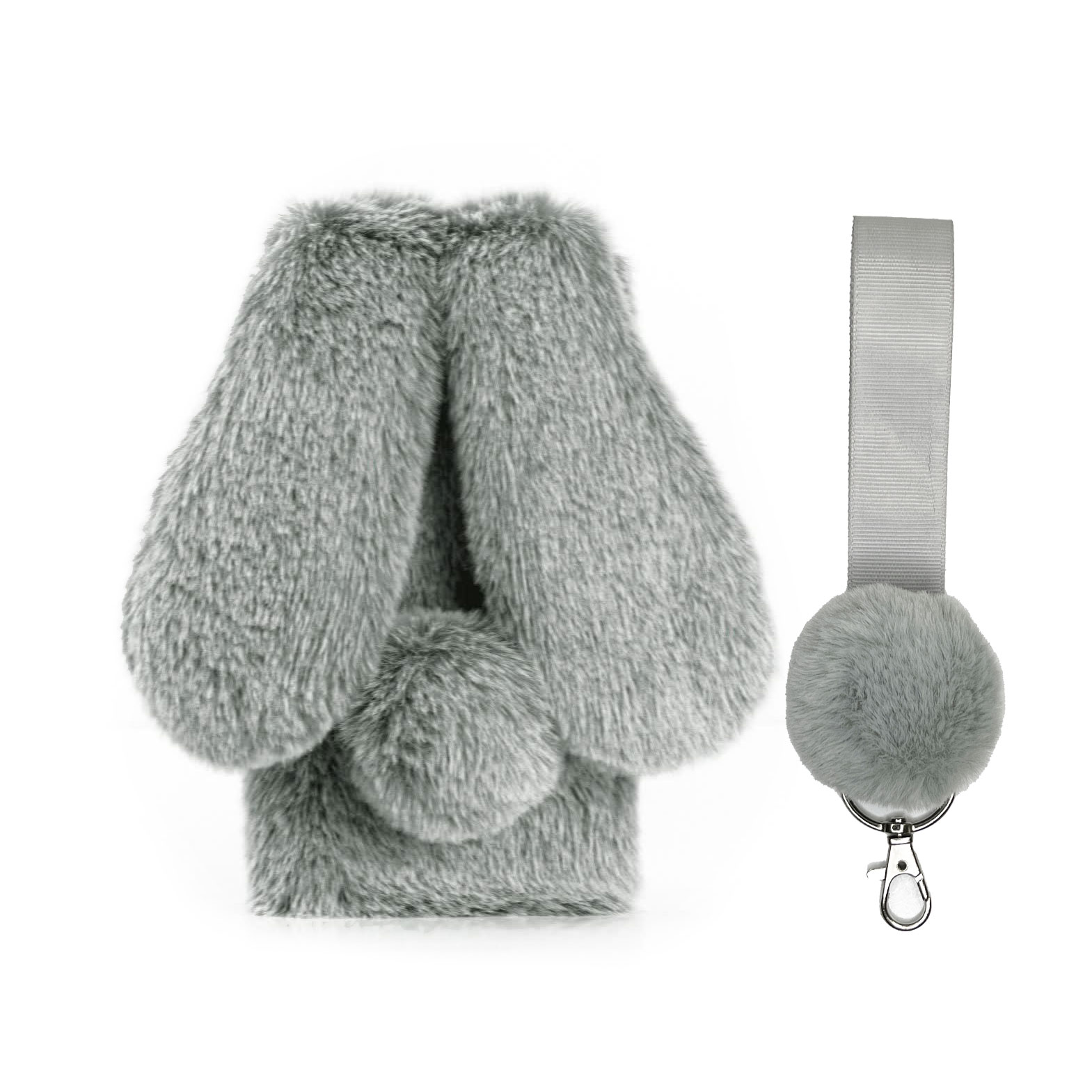 کاور مدل خرگوشی پشمالو مناسب برای گوشی موبایل هوآوی Y7A به همراه بند