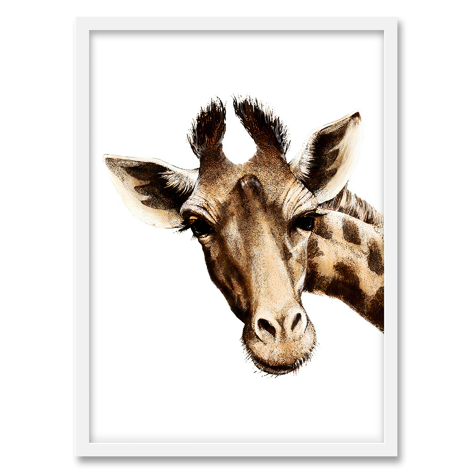 تابلو دکوراتیو فورنیمو مدل زرافه گرافیکال کد 05103W