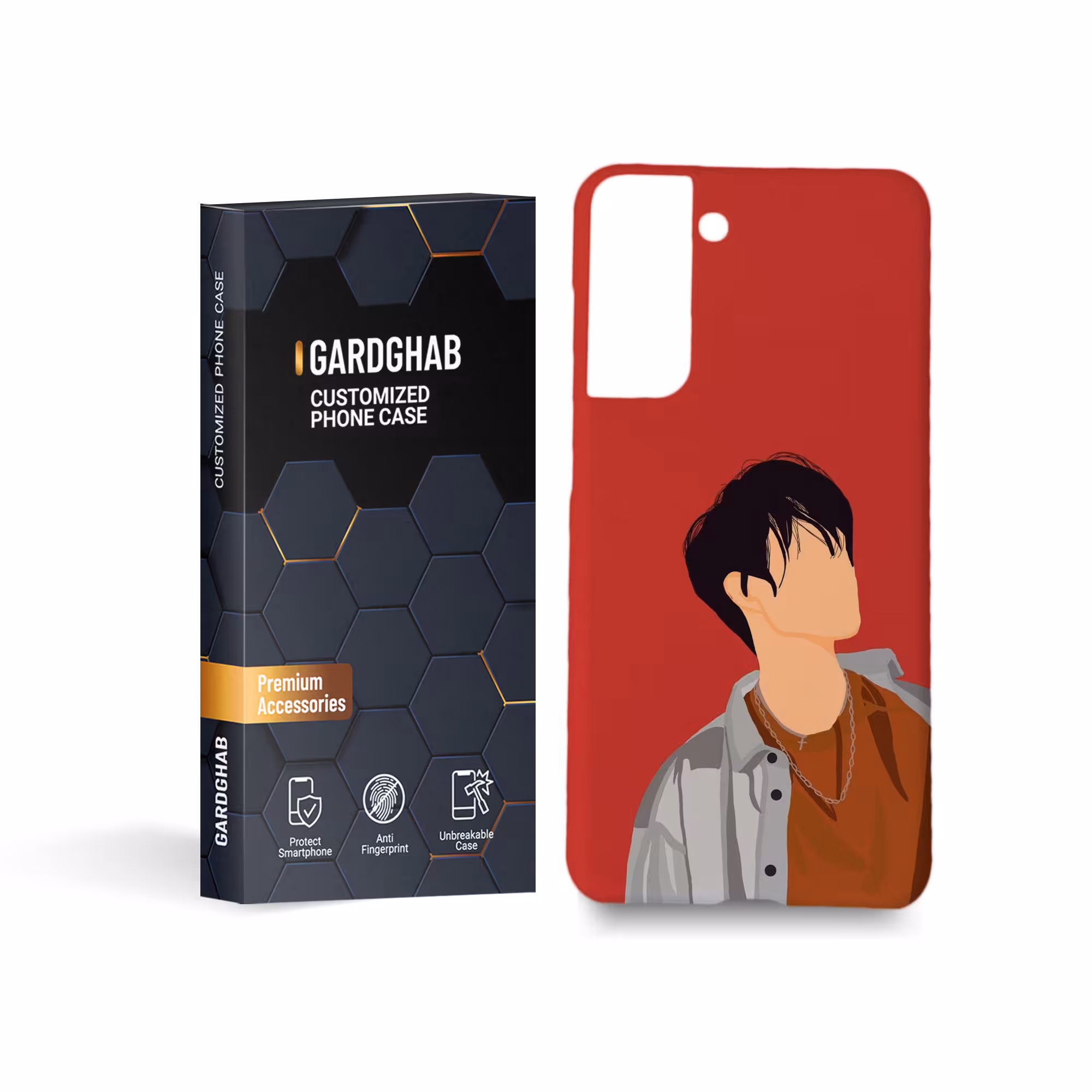   کاور گارد قاب مدل پسرانه مناسب برای گوشی موبایل سامسونگ galaxy s21 fe