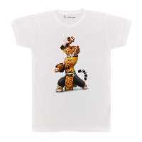 تی شرت بچگانه پرمانه طرح پاندای کونگ فو کار کد pmt.4493