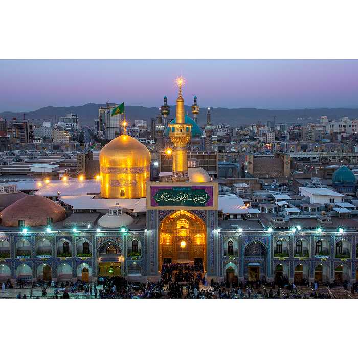 تابلو شاسی مدل عکس حرم مطهر امام رضا علیه السلام 