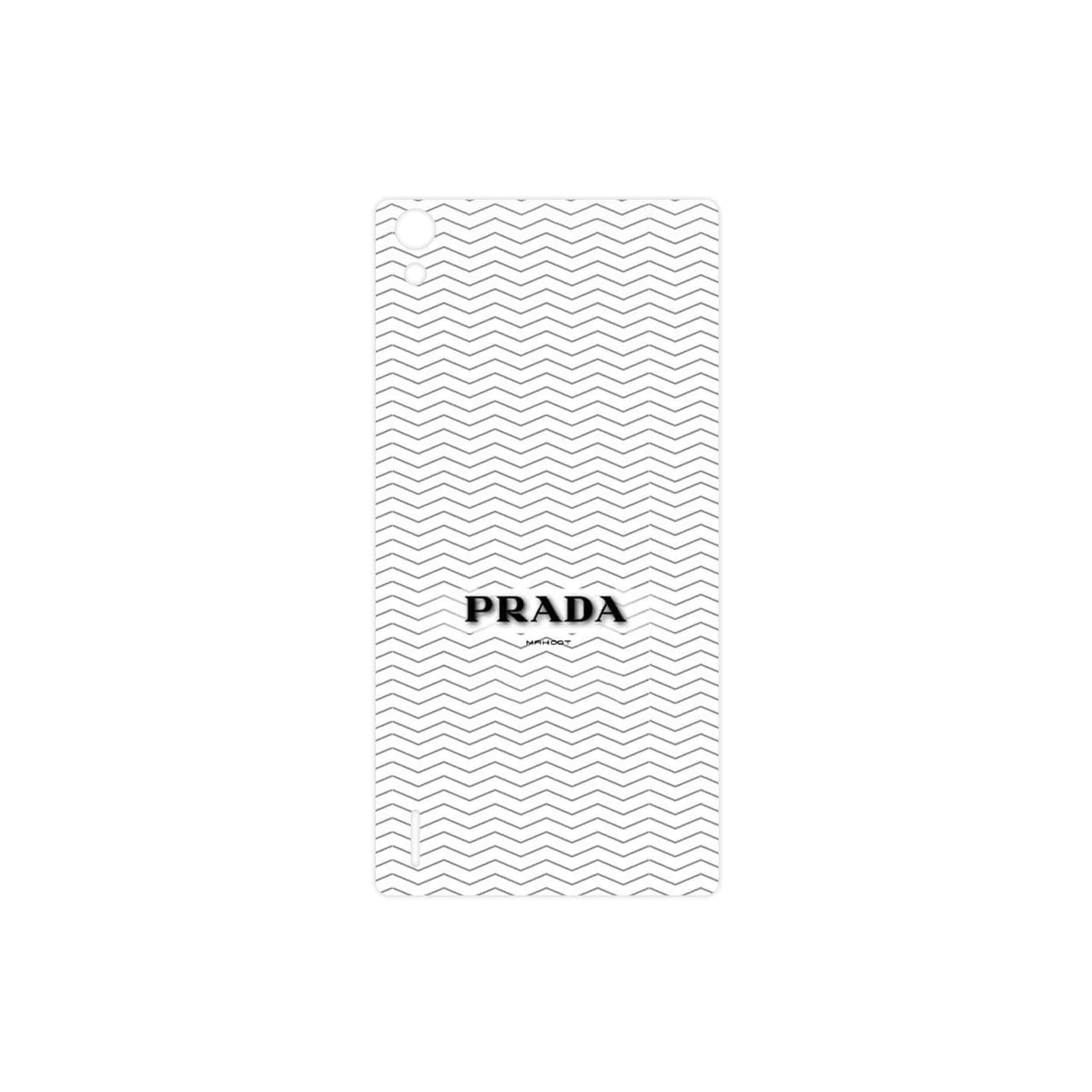 برچسب پوششی ماهوت مدل Prada مناسب برای گوشی موبایل هوآوی Ascend P7