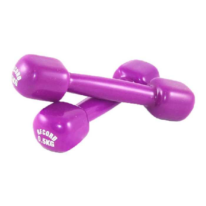 دمبل رکورد مدل VK وزن 0.5 کیلوگرم بسته دو عددی