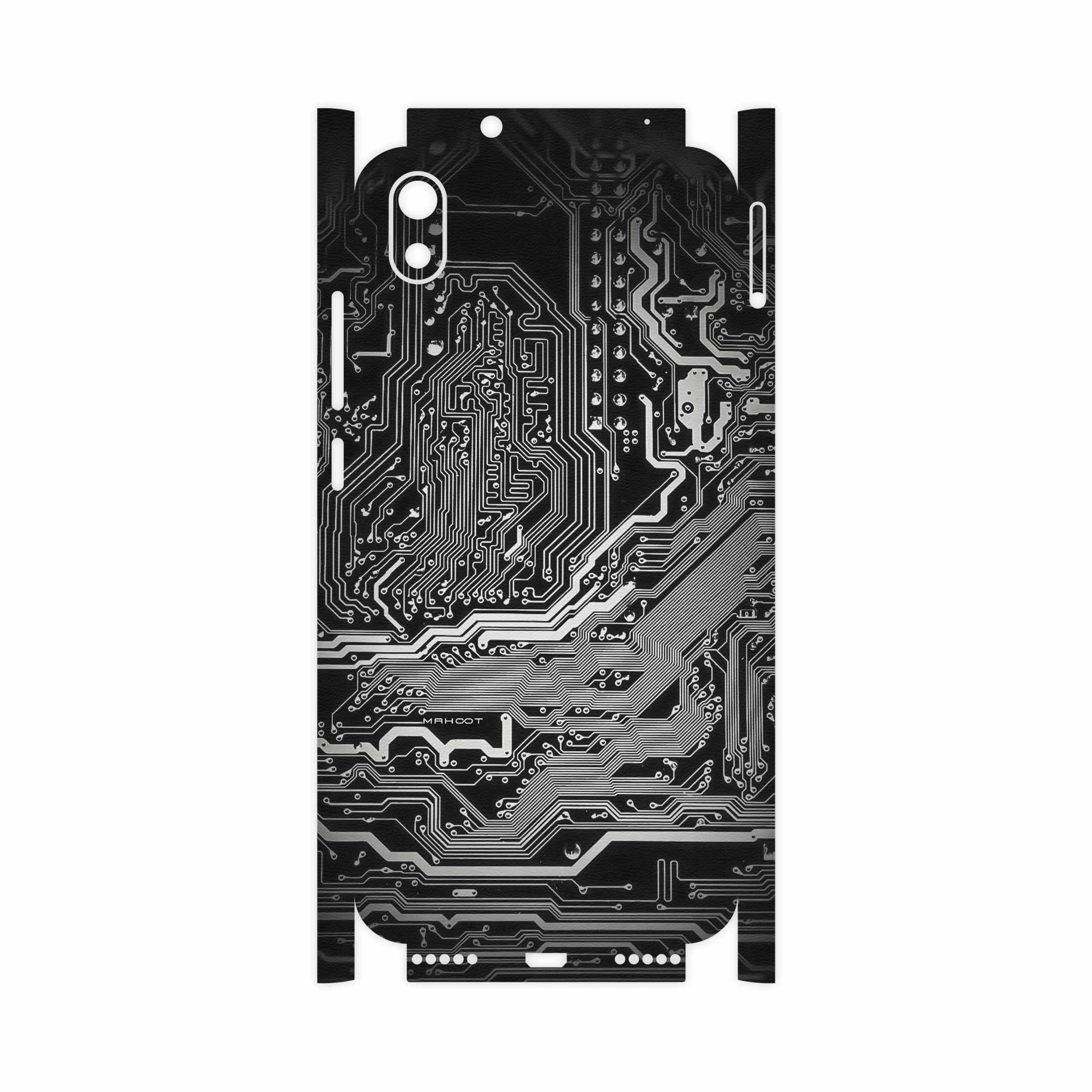برچسب پوششی ماهوت مدل Black Printed Circuit Board-FullSkin مناسب برای گوشی موبایل شیائومی Redmi 7A