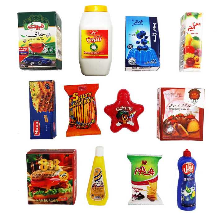 پک مینیاتوری مگنت مینی باز کد 0015 مجموعه 12 عددی