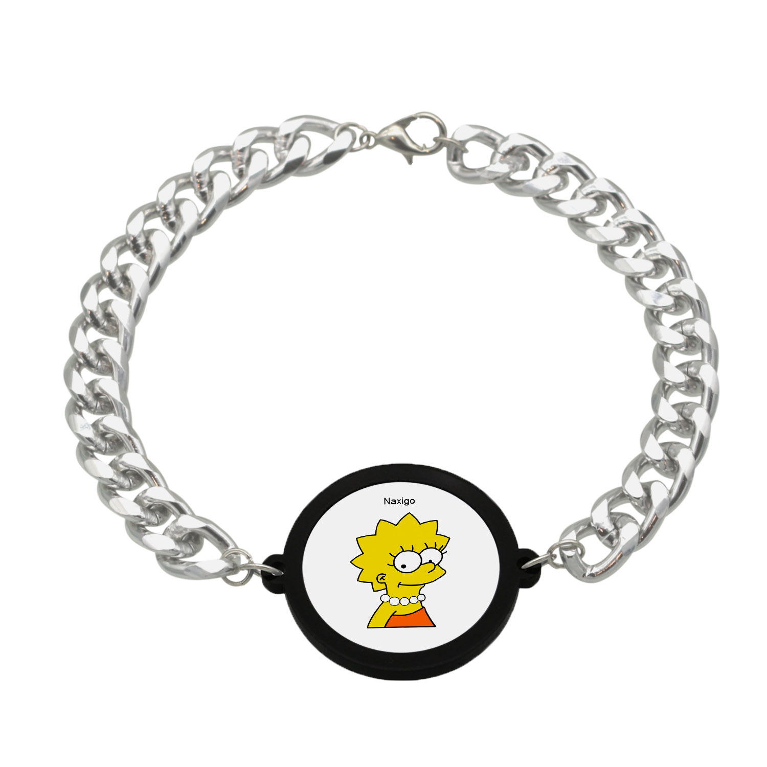 دستبند ناکسیگو مدل لیسا سیمپسون کد BZ7567