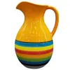 ست 7 تکه پارچ و لیوان سرامیکی مدل رنگین کمان