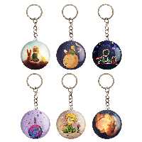 جاکلیدی خندالو طرح شازده کوچولو کد 70A مجموعه 6 عددی