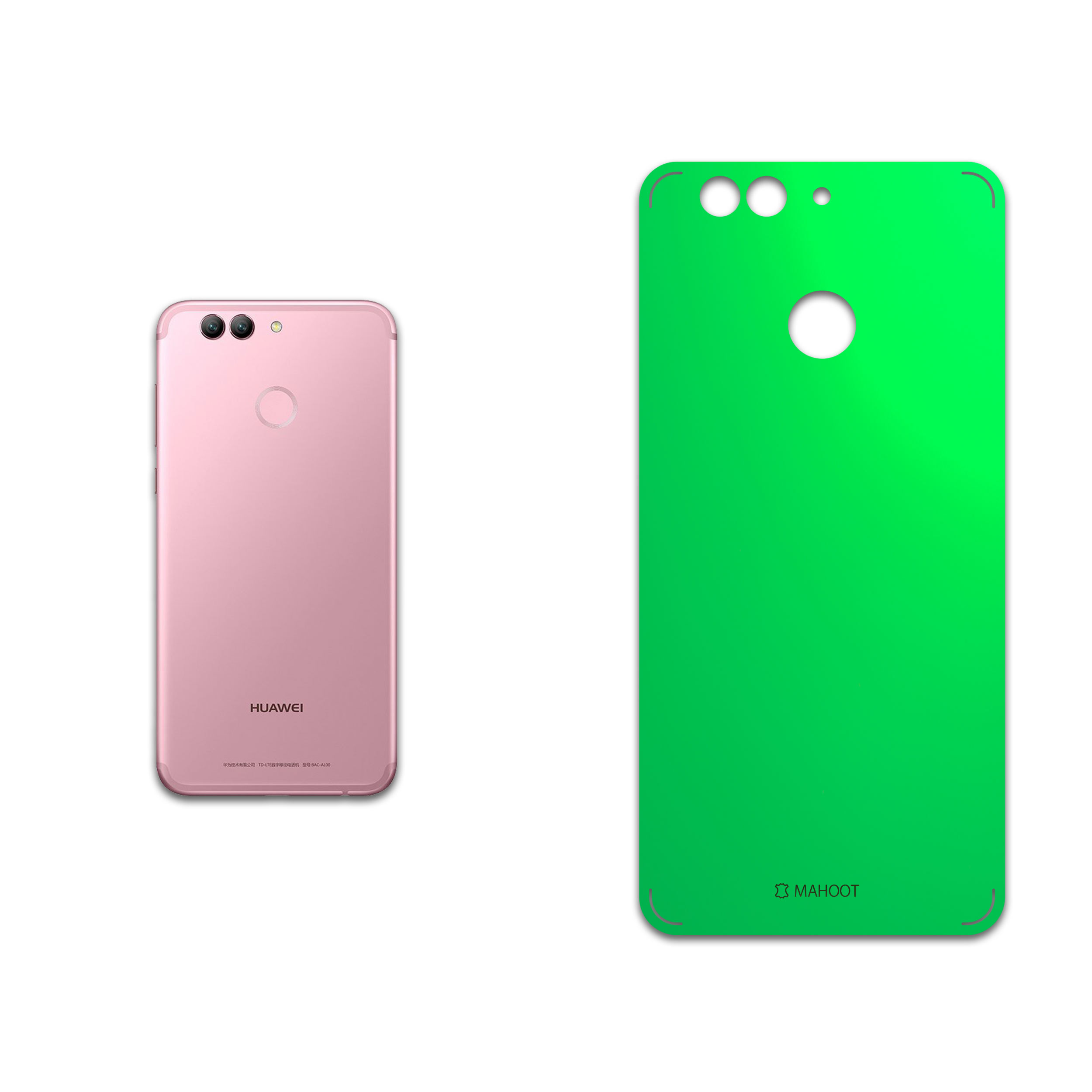 برچسب پوششی ماهوت مدل Matte-Green مناسب برای گوشی موبایل شیائومی Mi Max 2