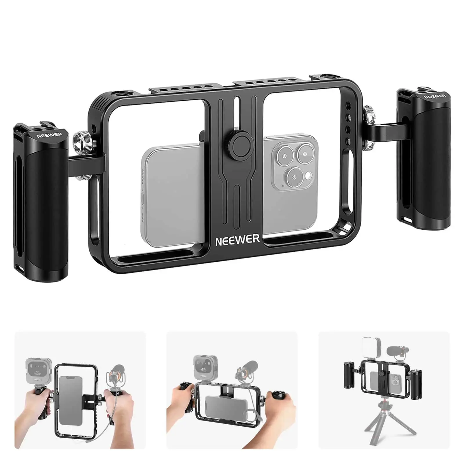 کیج موبایل نیور Neewer CG100 VS105 Smartphone Video Rig خرید | قیمت - اگزیف