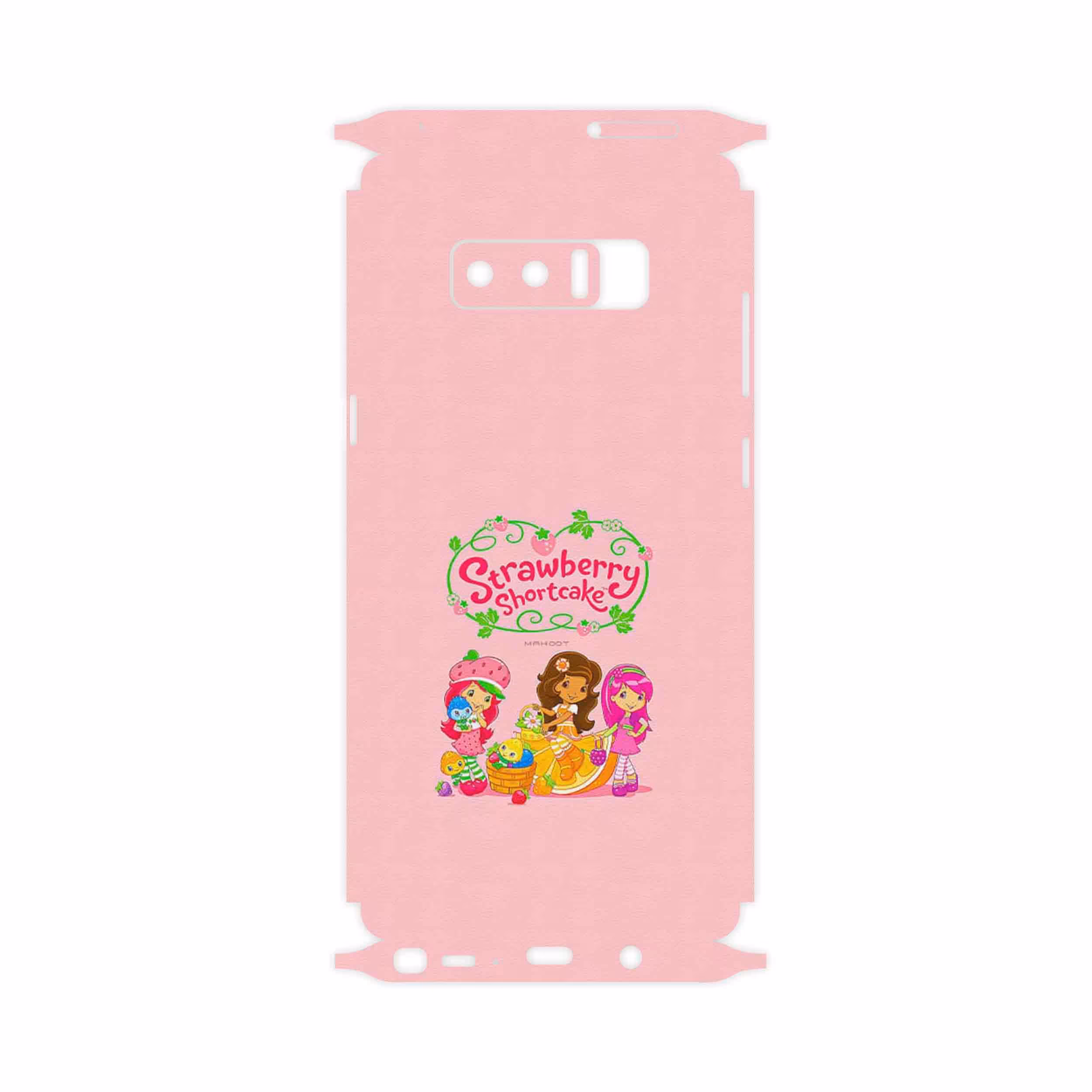 برچسب پوششی ماهوت مدل Strawberry Shortcake-FullSkin مناسب برای گوشی موبایل سامسونگ Galaxy Note 8