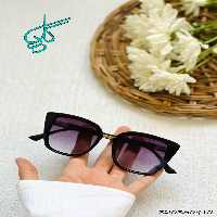 خرید عینک زنانه برند jimmy choo دارای استاندارد UV400 فرم کائوچو همراه کاور و دستمال کد 2415326 - ردگل