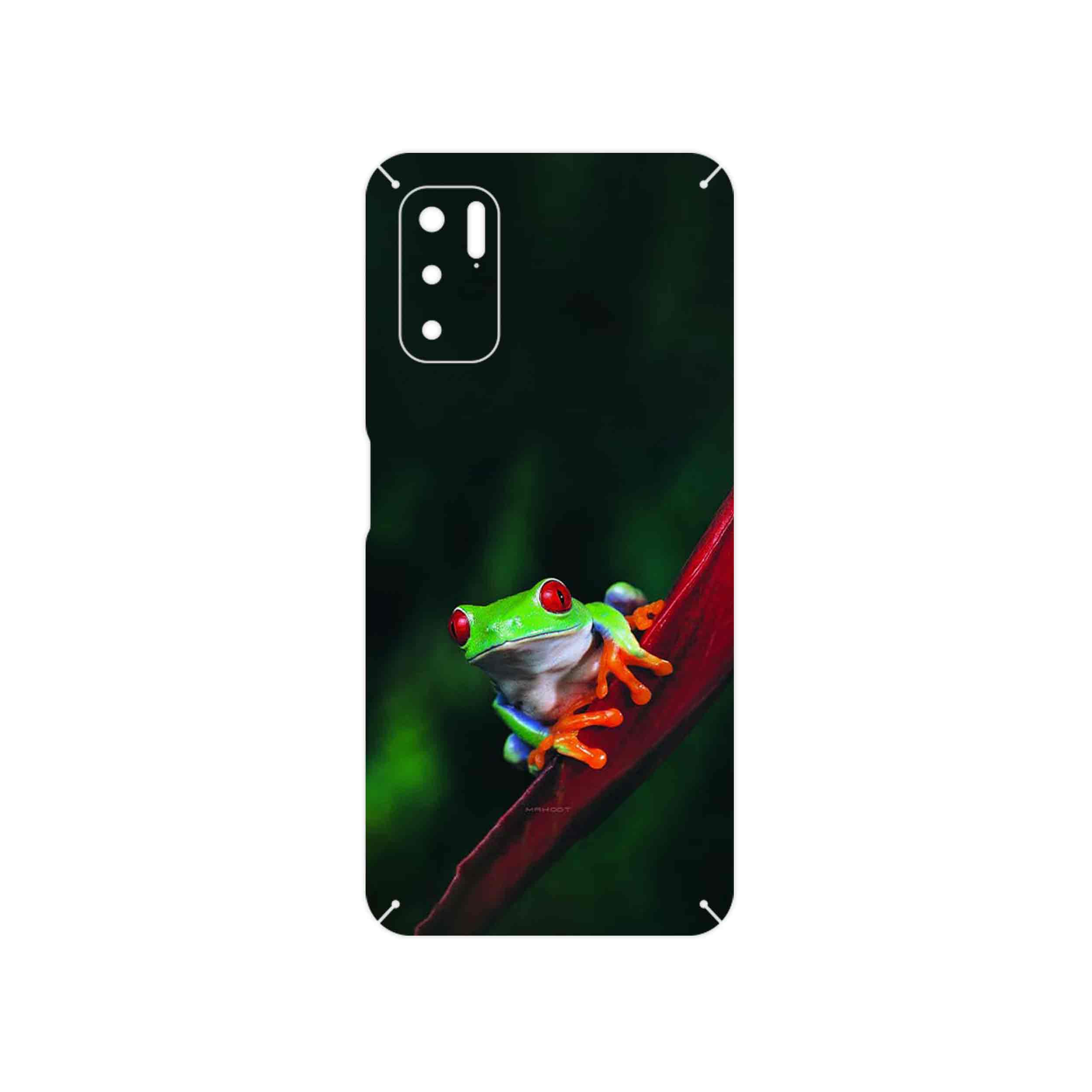 برچسب پوششی ماهوت مدل Frog مناسب برای گوشی موبایل شیائومی Redmi Note 10 5G
