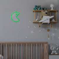 چراغ دیواری نئون دیزاین طرح Packman_GR