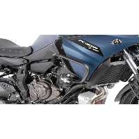 کوله پشتی موتورسواری مشکی سیاه موتور Yamaha Tracer 700 Gt 2016 21 محافظت از آهن HEPCO BECKER