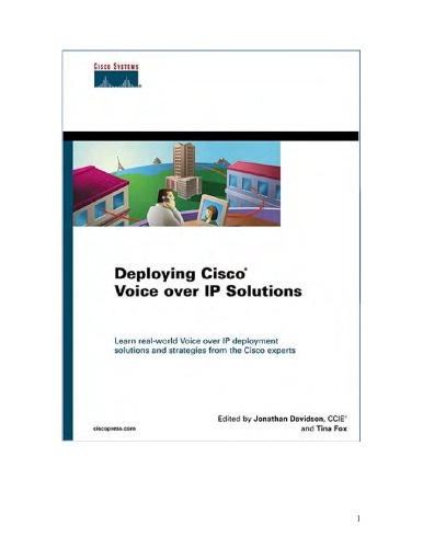 خرید و دانلود نسخه کامل کتاب Deploying Cisco Voice over IP Solutions