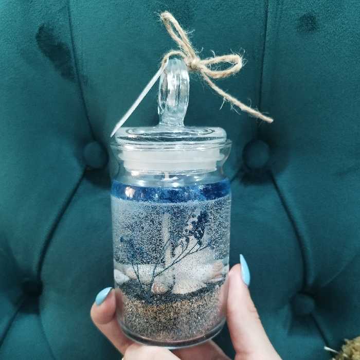 شمع دست ساز بطری