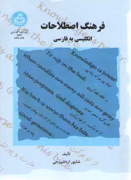 خرید کتاب فرهنگ اصطلاحات انگلیسی به فارسی (کد 1592) — کتابسرای طه