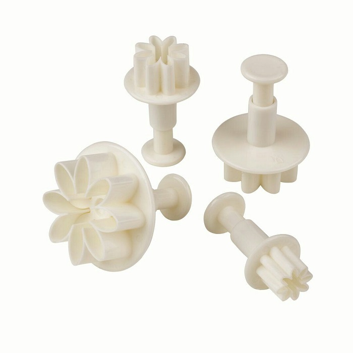 قالب شیرینی به گز مدل گل مینا  مجموعه 4 عددی