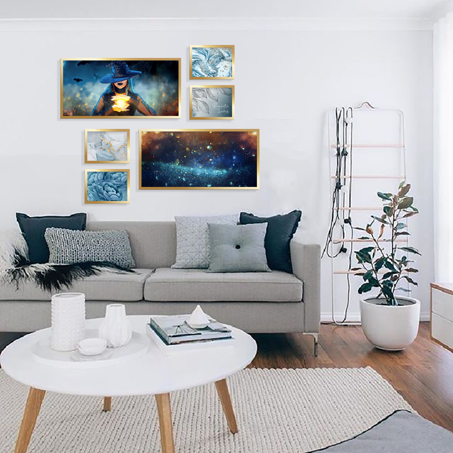 تابلو مدل Maha-BG608 مجموعه 6 عددی