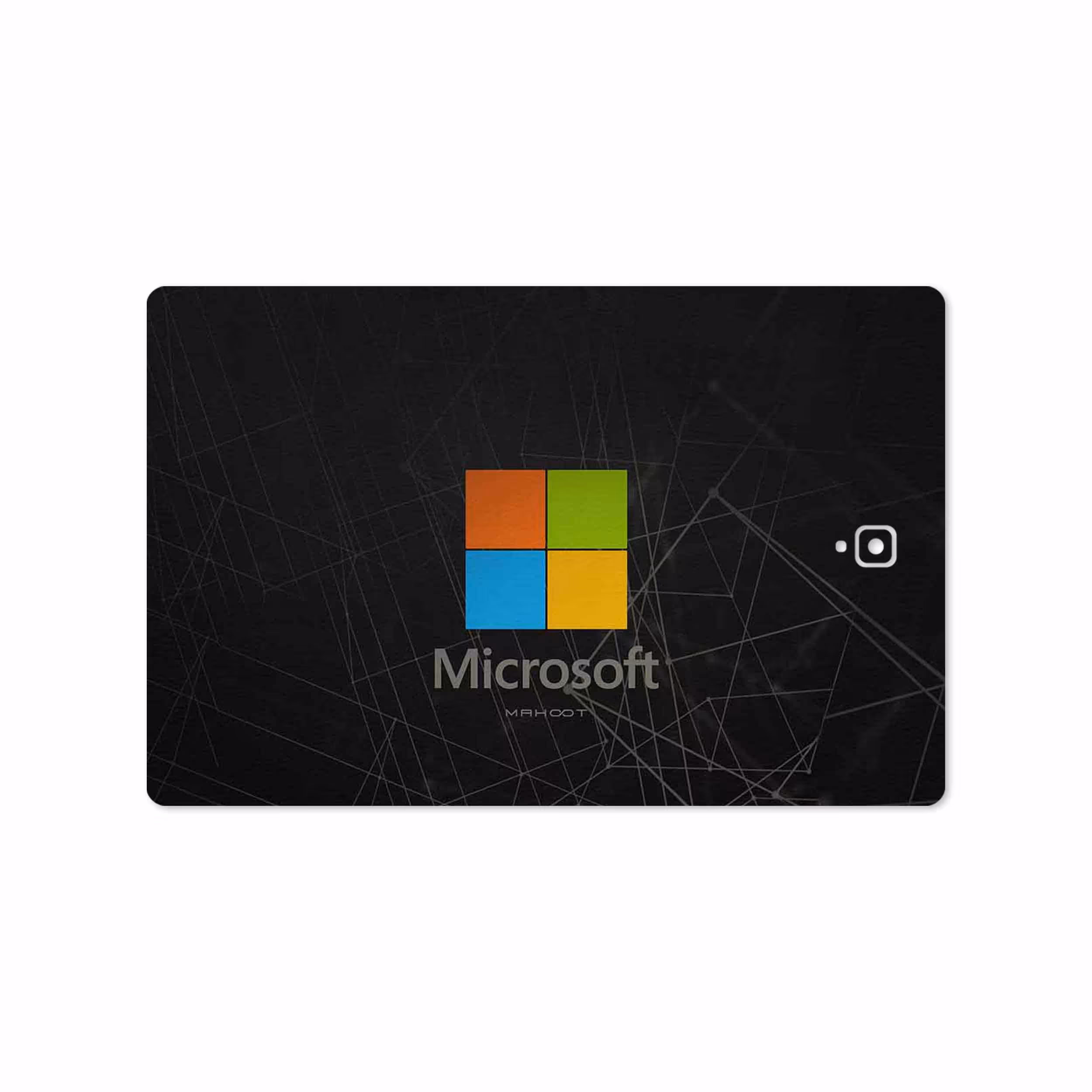 برچسب پوششی ماهوت مدل Microsoft-Logo مناسب برای تبلت سامسونگ Galaxy Tab S3 9.7 2017 T820