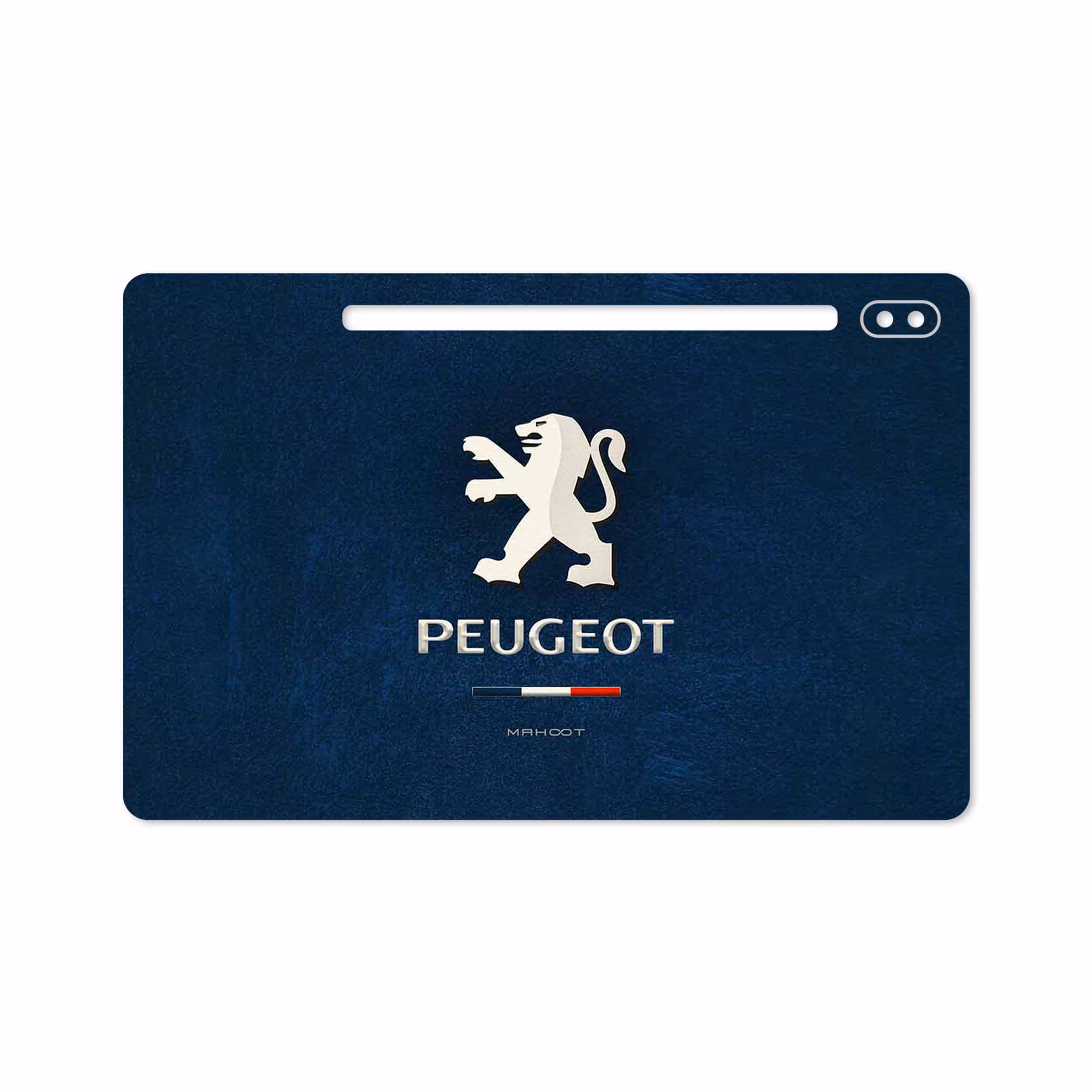 برچسب پوششی ماهوت مدل Peugeot-Logo مناسب برای تبلت سامسونگ Galaxy Tab S6 2019 SM-T860