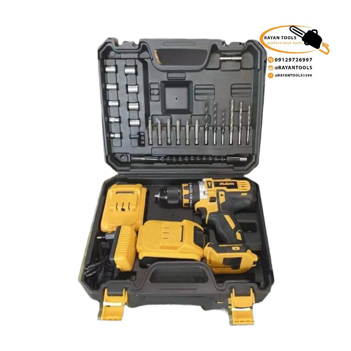 دریل شارژی 18 ولت مدون مدل MDON-18TS