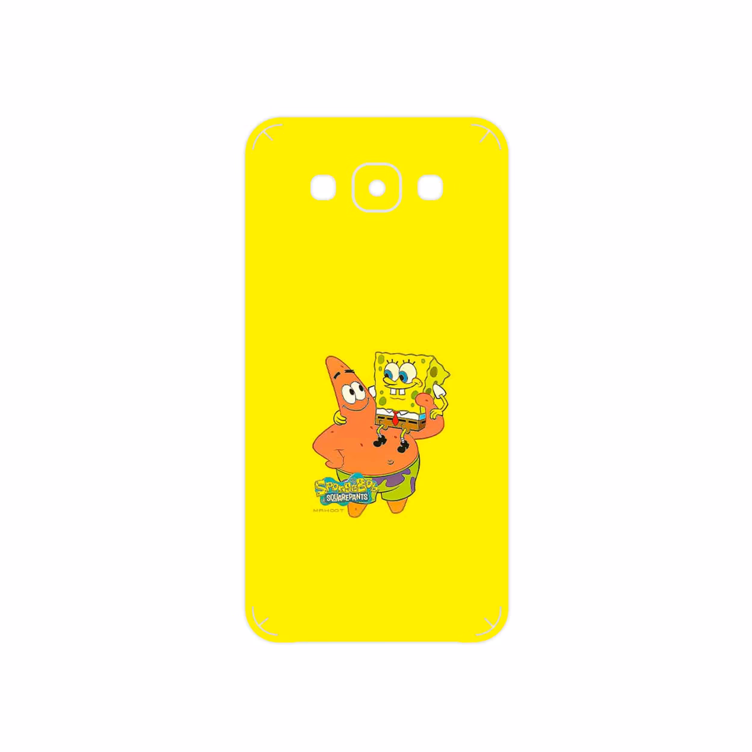 برچسب پوششی ماهوت مدل SpongeBob SquarePants مناسب برای گوشی موبایل سامسونگ Galaxy E7