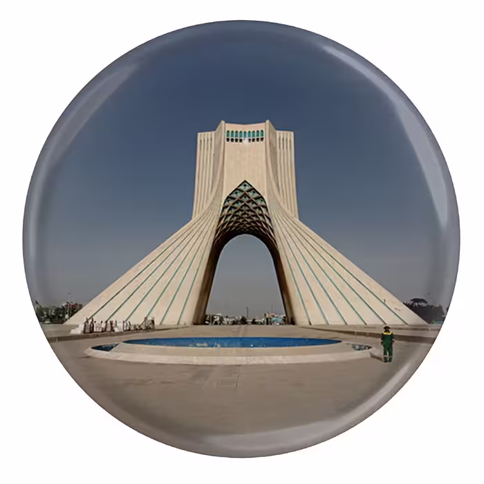 پیکسل طرح میدان آزادی شهر تهران مدل S10181