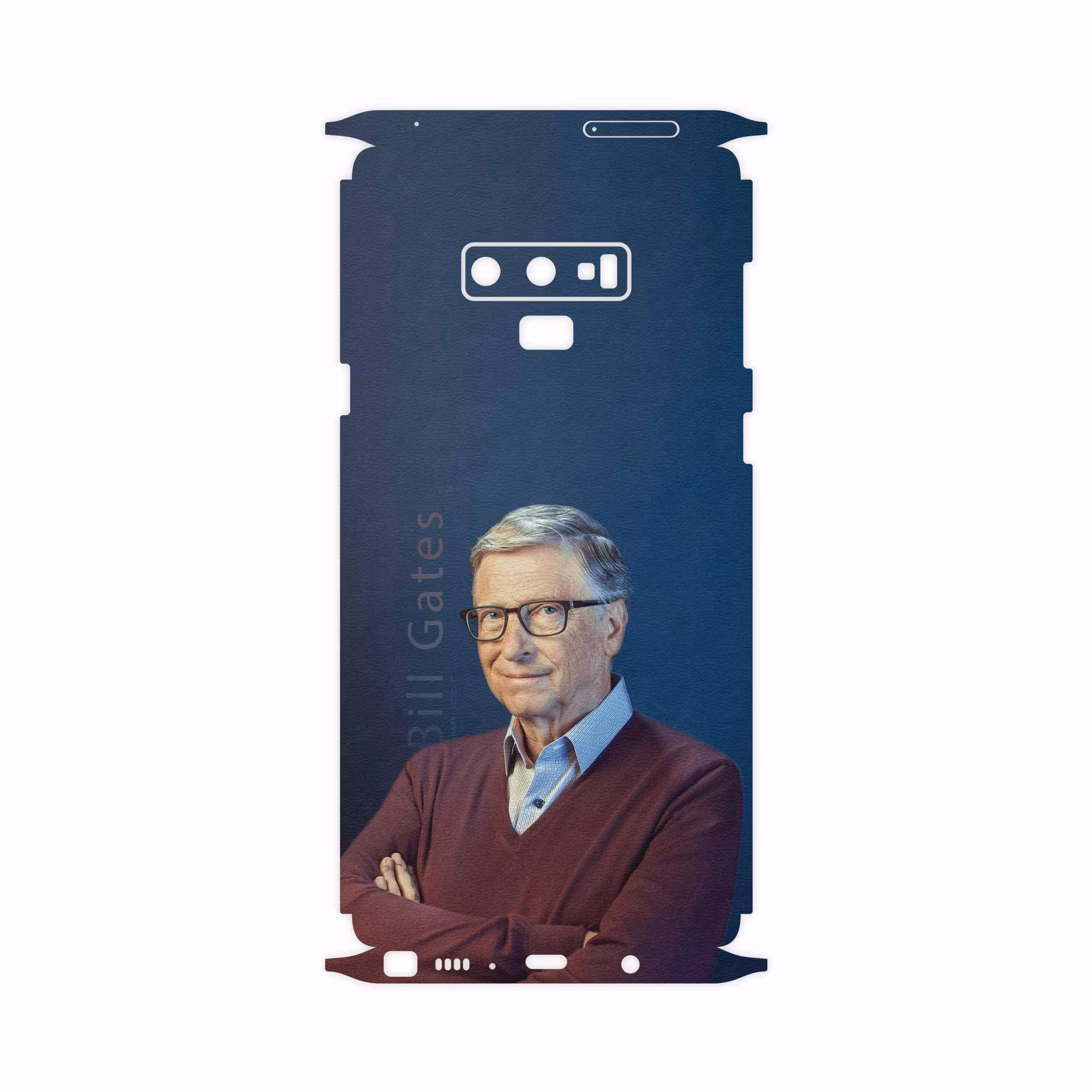 برچسب پوششی ماهوت مدل Bill Gates-FullSkin مناسب برای گوشی موبایل سامسونگ Galaxy Note 9