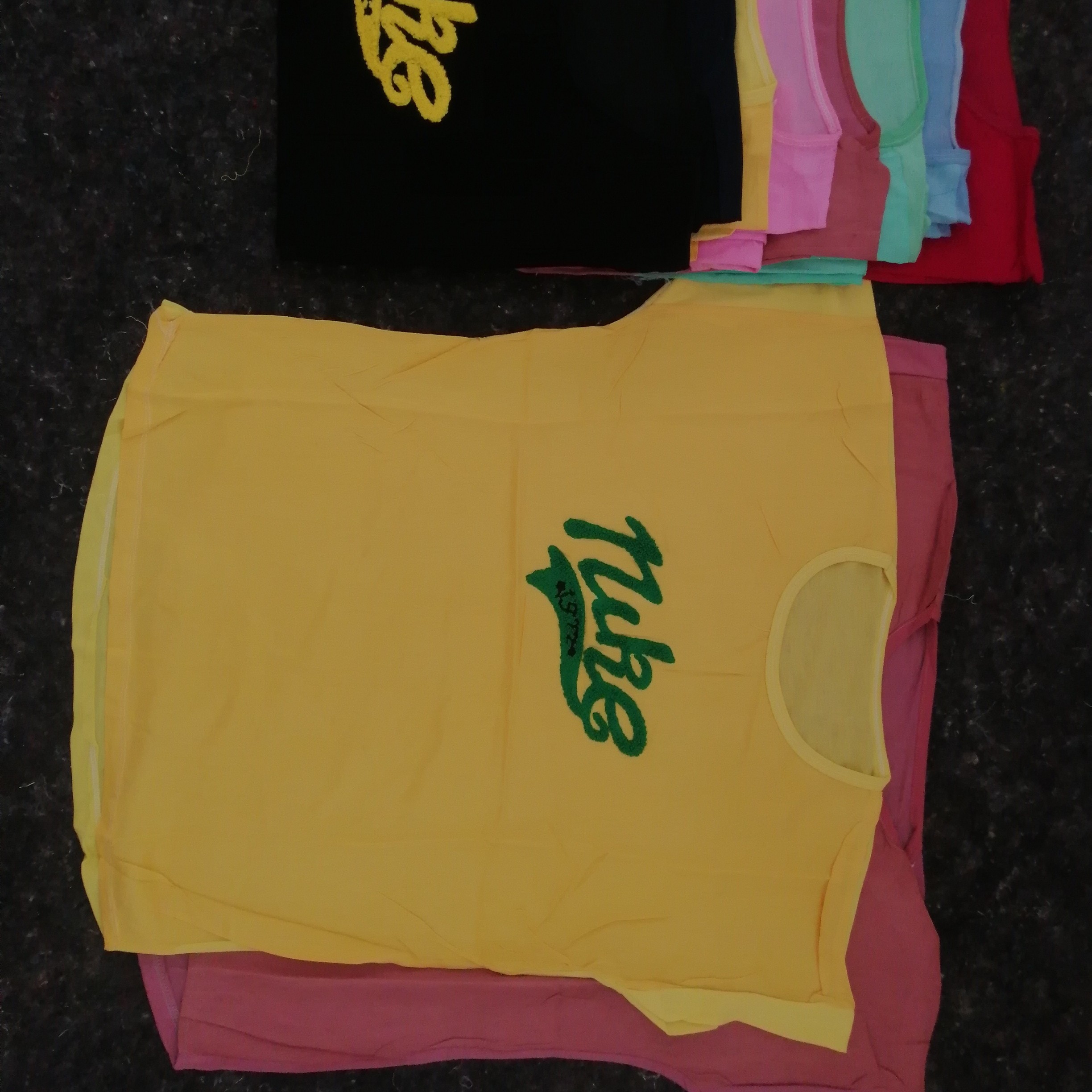 تی شرت نخی دخترانه و زنانه، فری سایز تا 42، رنگبندی متفاوت و شاد، خنک مناسب تابستان 