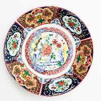 نعلبکی چینی واتسون طرح امیری سرمه ای 