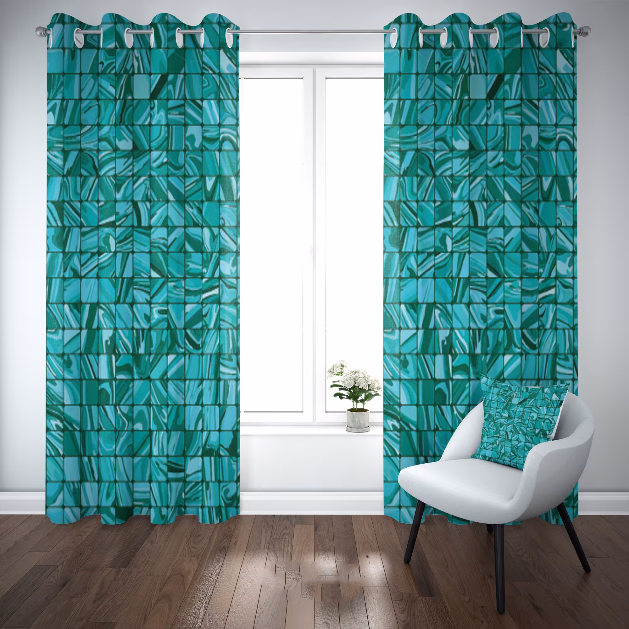 پرده مدل b2197 سایز 140×280 سانتی متر