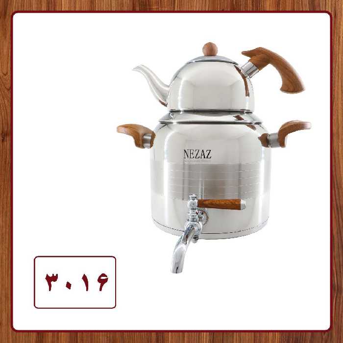 کتری و قوری شیر دار برند نزاز