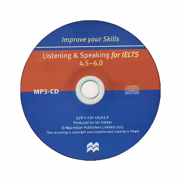 کتاب Improve Your Skills Listening and Speaking for IELTS 4.5 – 6 اثر Barry Cusack Sam McCarter انتشارات MCmillan