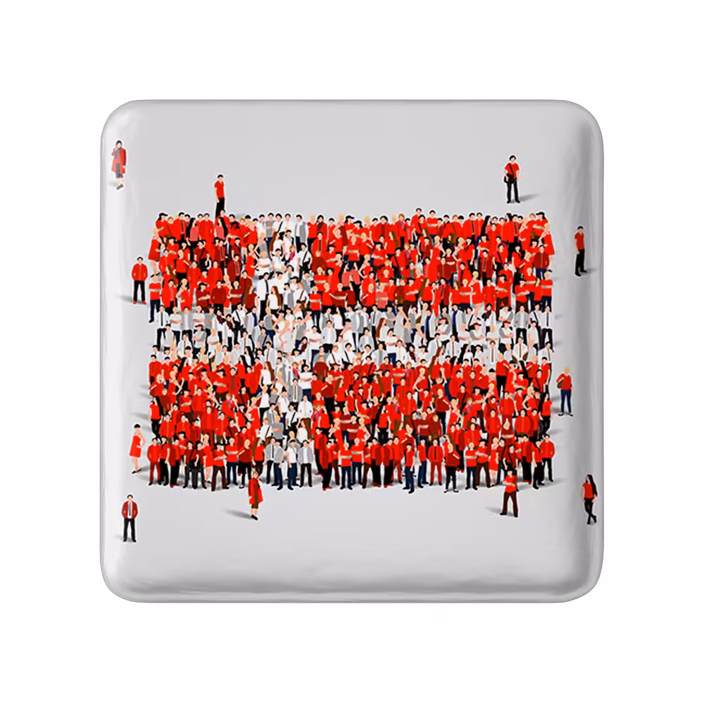 پیکسل خندالو مدل پرچم دانمارک کد 20666