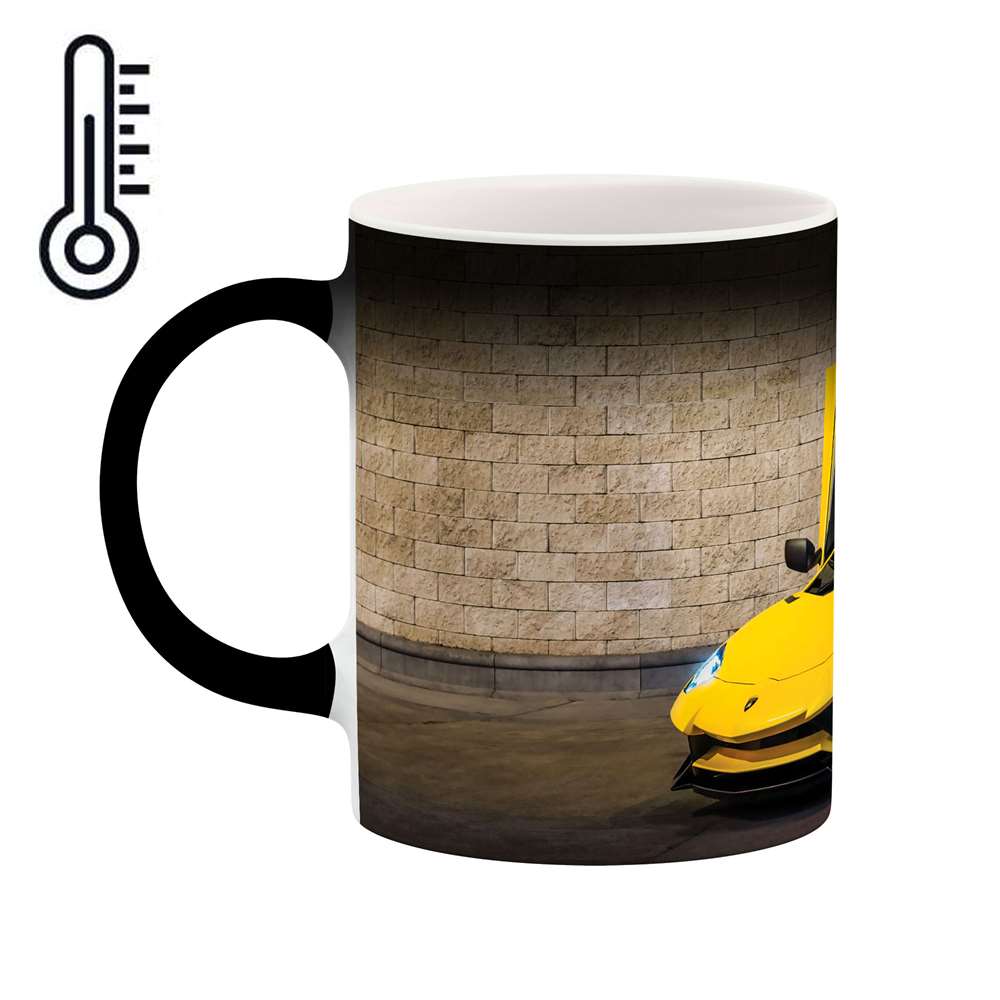 ماگ حرارتی طرح ماشین لامبورگینی مدل mgph10516