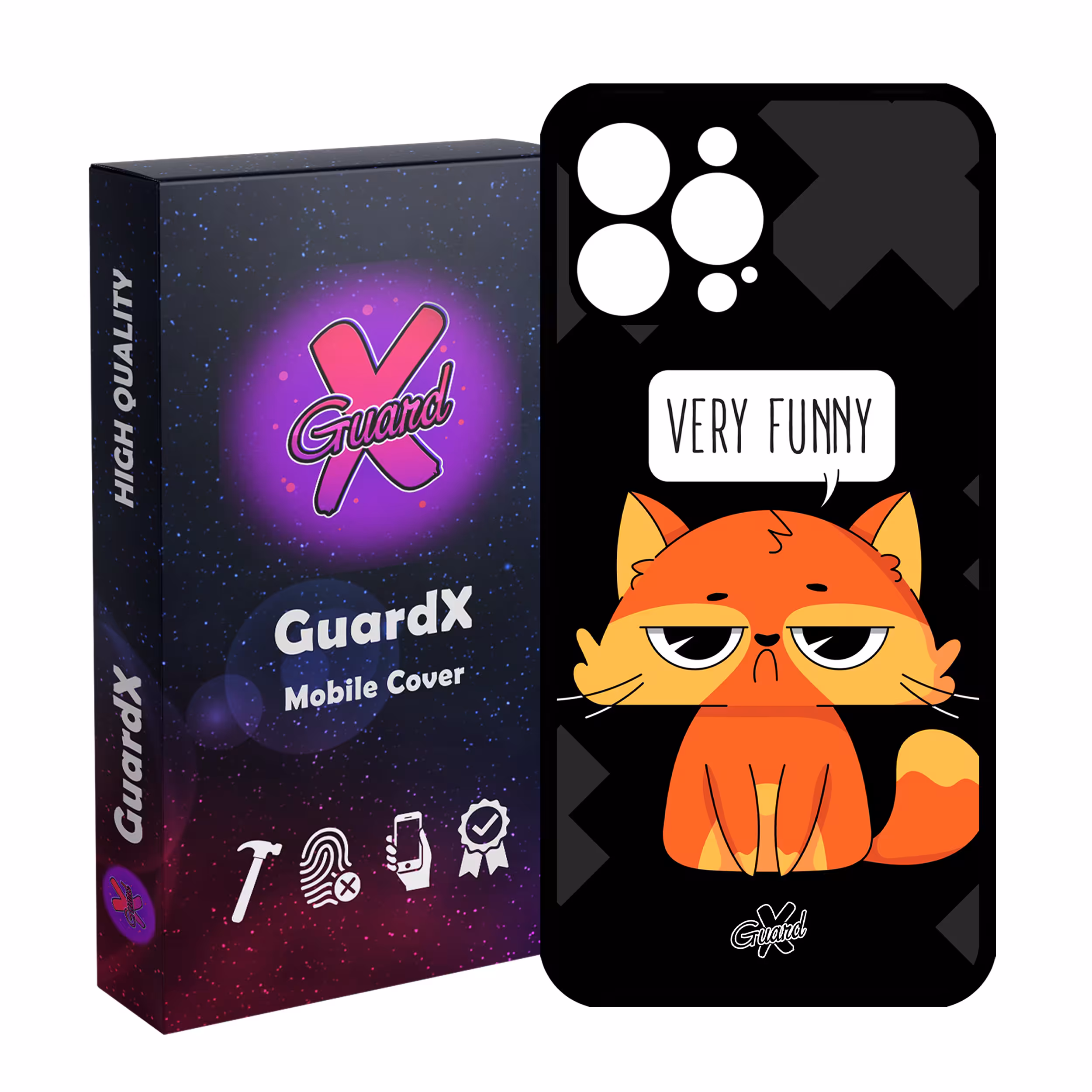 کاور گارد ایکس طرح Funny مدل 10161 مناسب برای گوشی موبایل اپل iPhone 13 Pro Max