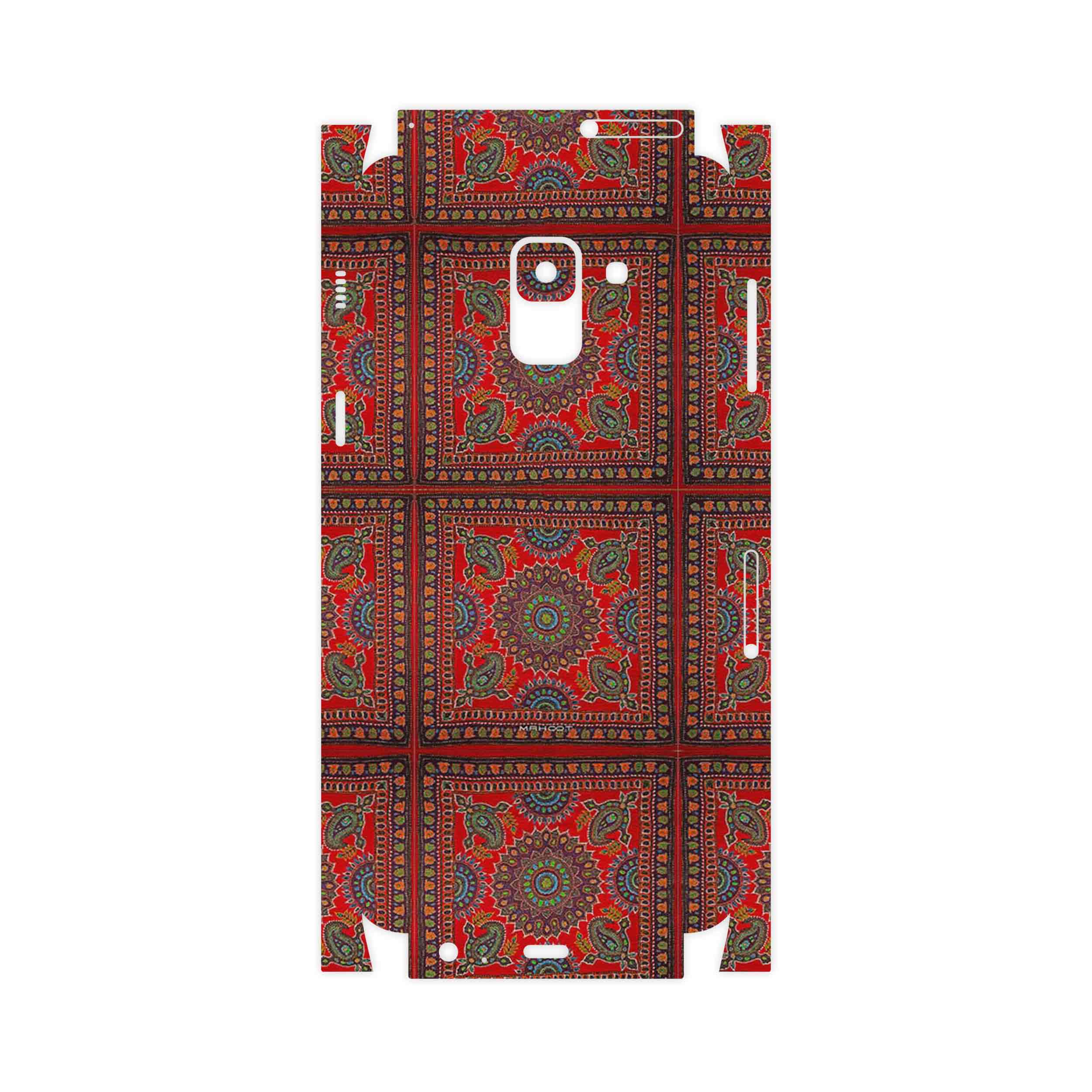 برچسب پوششی ماهوت مدل Embroidered Rug-FullSkin مناسب برای گوشی موبایل سامسونگ Galaxy A8 2018