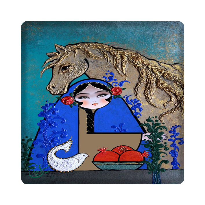 کاشی  میبن ایده  مدل خاتون kh10 کد 736