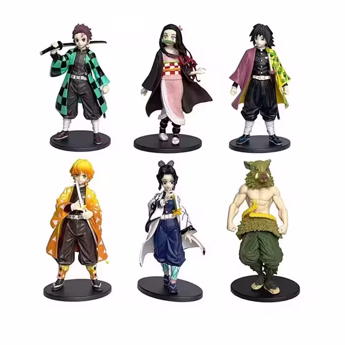 فیگور مدل Demon Slayer بسته 6 عددی