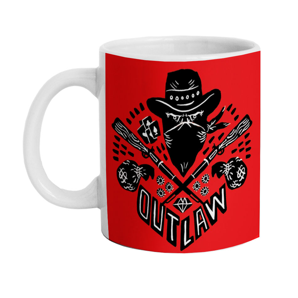 ماگ دارلی مدل Red Dead Redemption کد M947