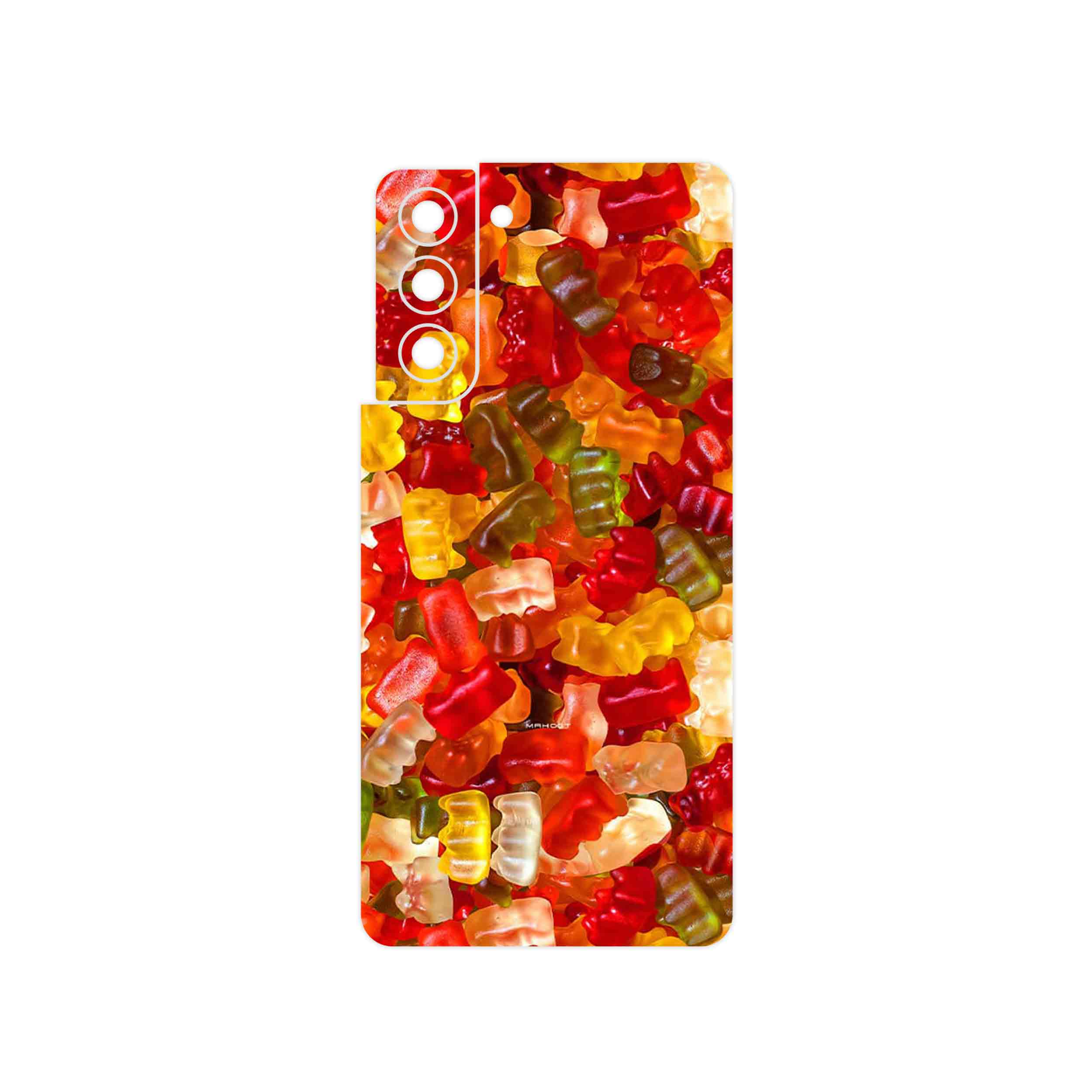 برچسب پوششی ماهوت مدل Gummi candy 1 مناسب برای گوشی موبایل سامسونگ Galaxy S21 5G